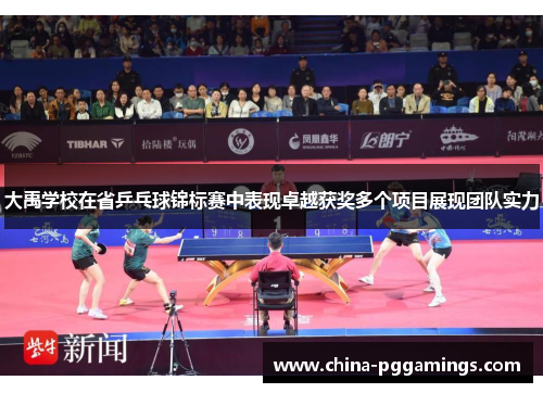 大禹学校在省乒乓球锦标赛中表现卓越获奖多个项目展现团队实力